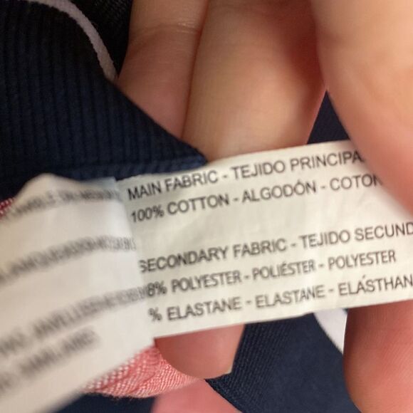 DENIM & FLOWERS- Seer Sucker zip up jacket - Size small - Picture 11 of 12